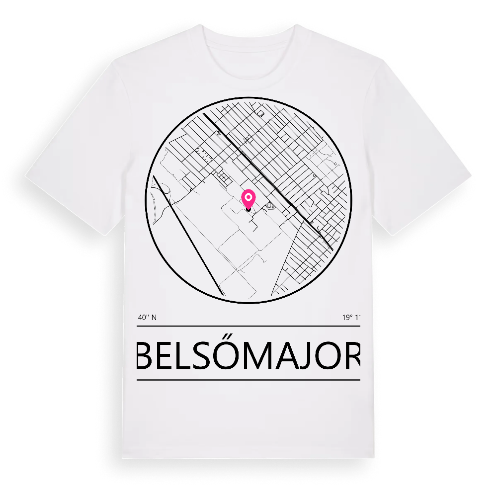 Belsőmajor t-shirt – White, i miljö