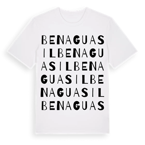 Benaguasil ordlek t-shirt – ekologisk bomull t-shirt från Pinshirt