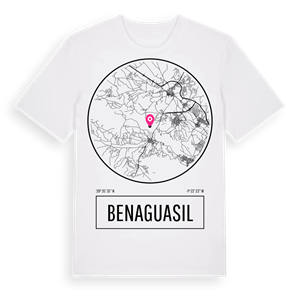 Benaguasil t-shirt – ekologisk bomull t-shirt från Pinshirt