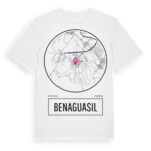 Benaguasil t-shirt – ekologisk bomull t-shirt från Pinshirt
