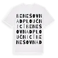 Benešov nad Ploučnicí ordlek t-shirt