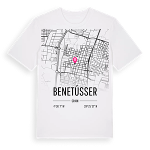 Benetússer karta t-shirt – ekologisk bomull t-shirt från Pinshirt