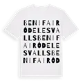 Benifairó de les Valls ordlek t-shirt