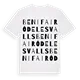 Benifairó de les Valls ordlek t-shirt
