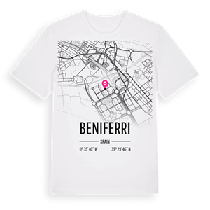 Beniferri karta t-shirt – ekologisk bomull t-shirt från Pinshirt