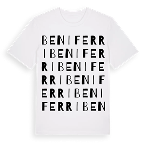 Beniferri ordlek t-shirt – ekologisk bomull t-shirt från Pinshirt