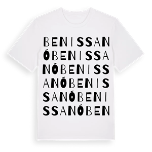 Benissanó ordlek t-shirt – ekologisk bomull t-shirt från Pinshirt