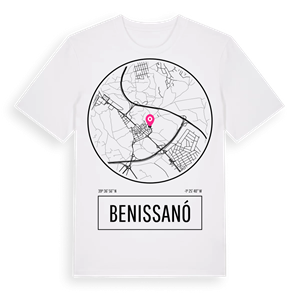 Benissanó t-shirt – ekologisk bomull t-shirt från Pinshirt