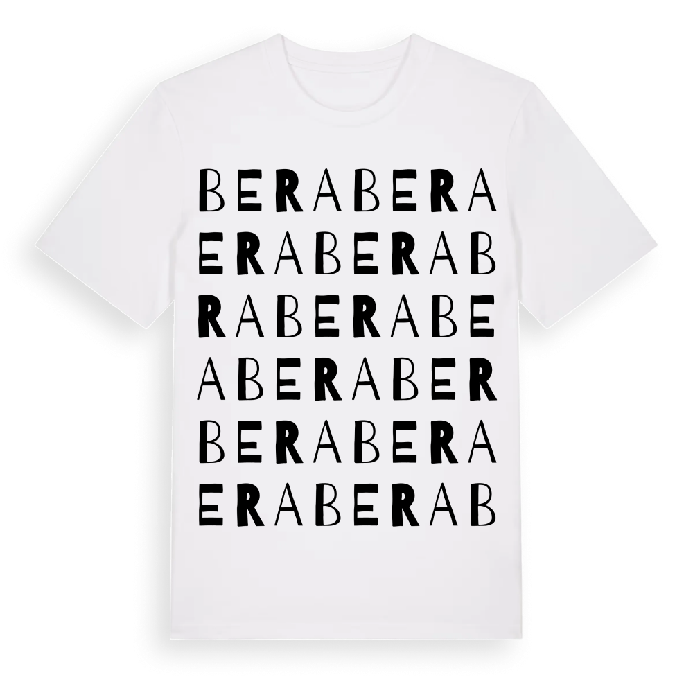 Bera ordlek t-shirt – White, i miljö