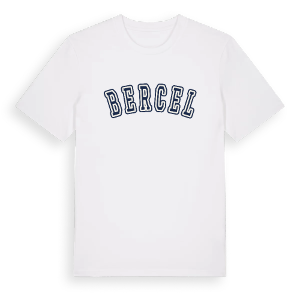 Bercel college t-shirt – ekologisk bomull t-shirt från Pinshirt