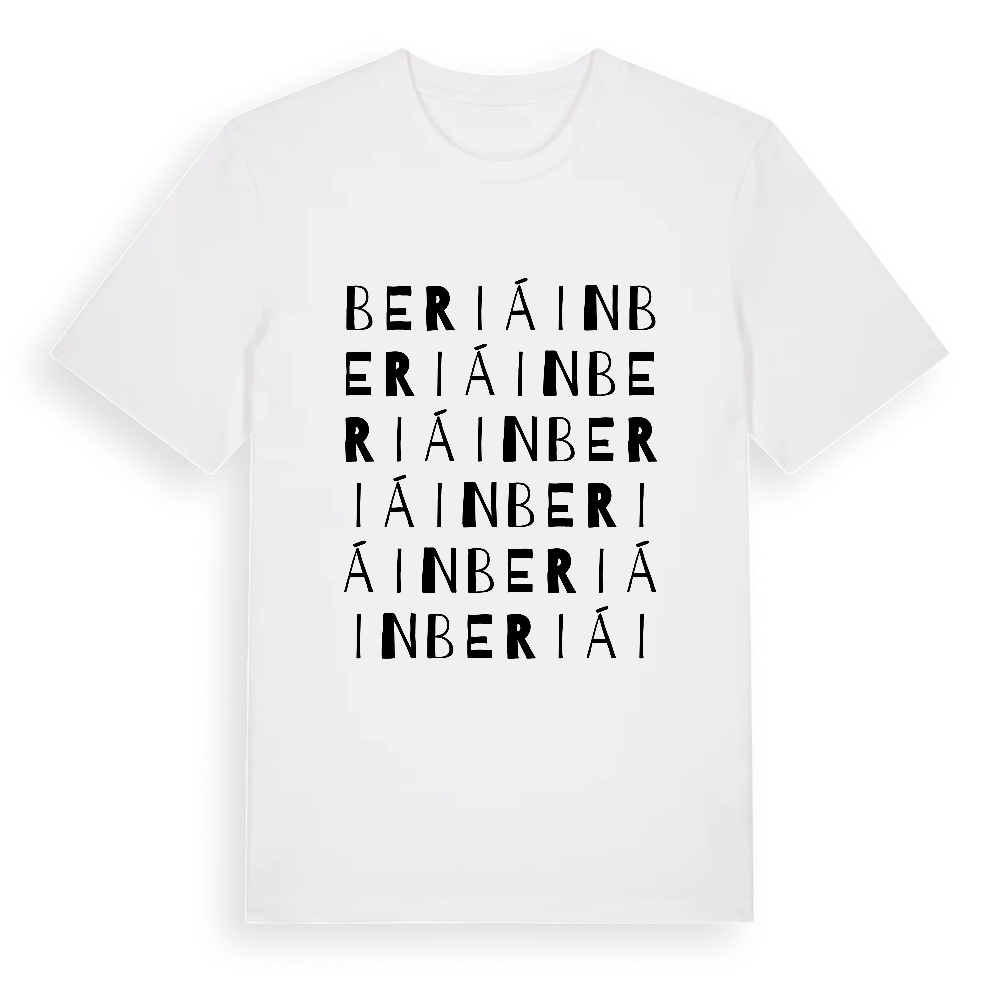 Beriáin ordlek t-shirt – White, i miljö