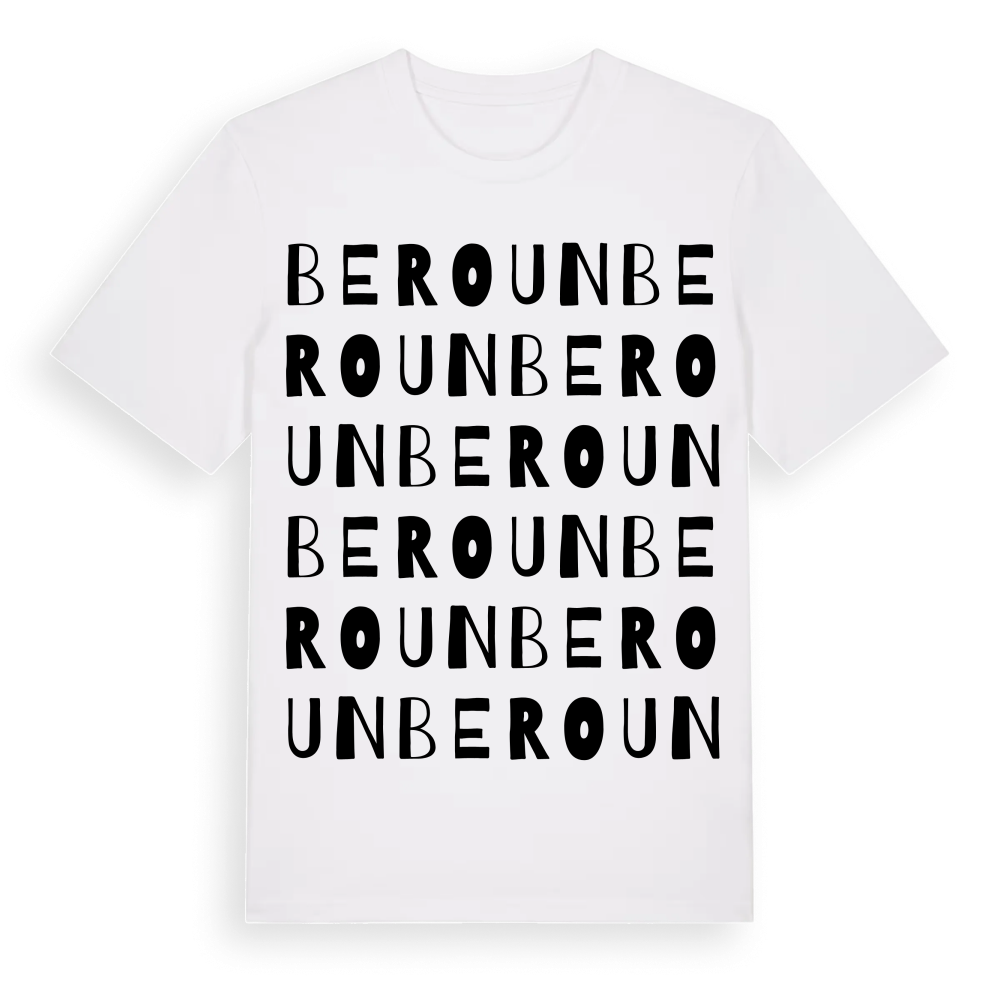 Beroun ordlek t-shirt – White, i miljö