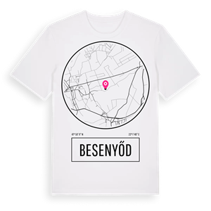 Besenyőd t-shirt – ekologisk bomull t-shirt från Pinshirt