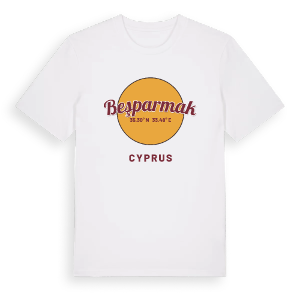 Beşparmak cirkel t-shirt – ekologisk bomull t-shirt från Pinshirt