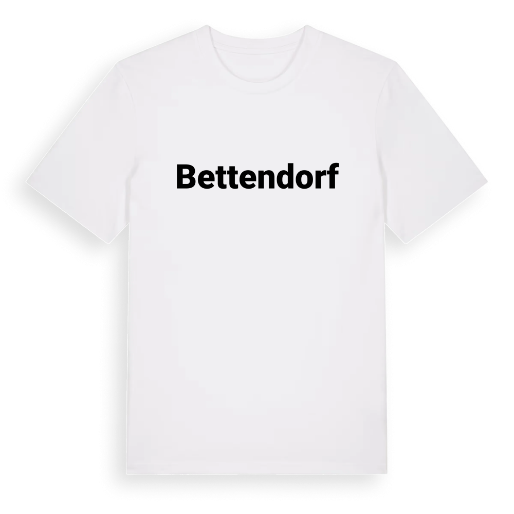 Bettendorf fetstil t-shirt – White, i miljö