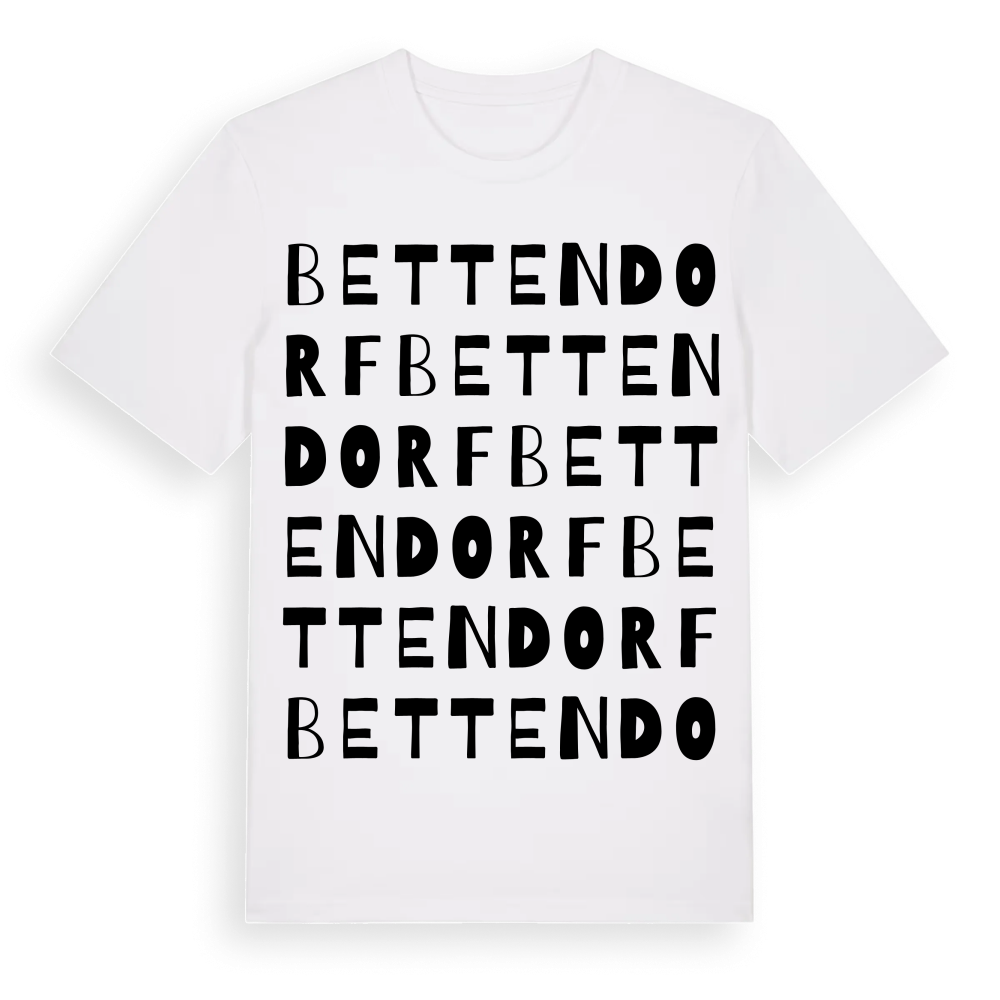 Bettendorf ordlek t-shirt – White, i miljö