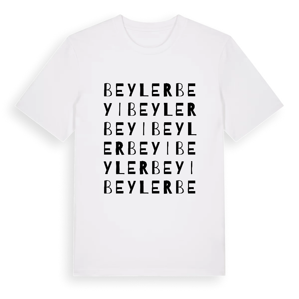 Beylerbeyi ordlek t-shirt – White, i miljö