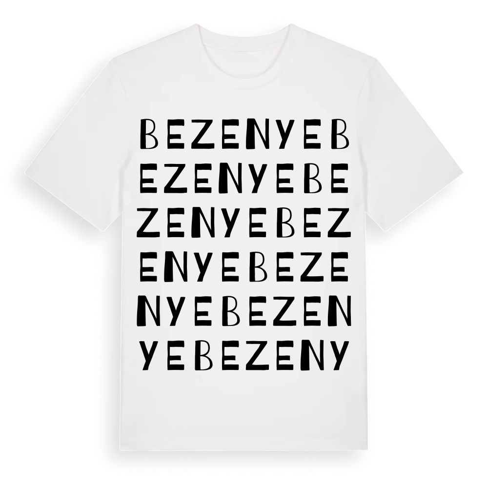 Bezenye ordlek t-shirt – White, i miljö