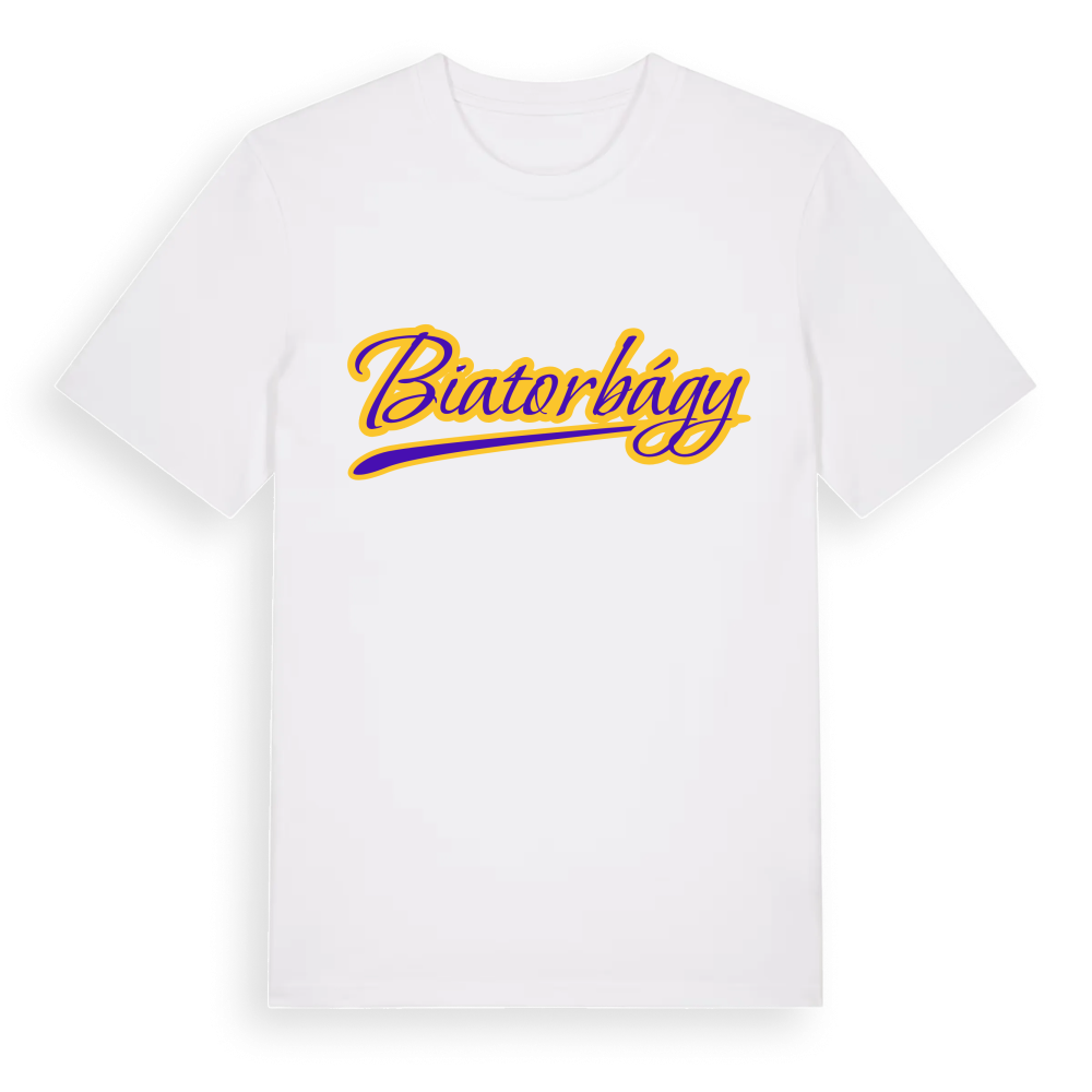Biatorbágy baseball t-shirt – White, i miljö