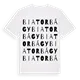 Biatorbágy ordlek t-shirt