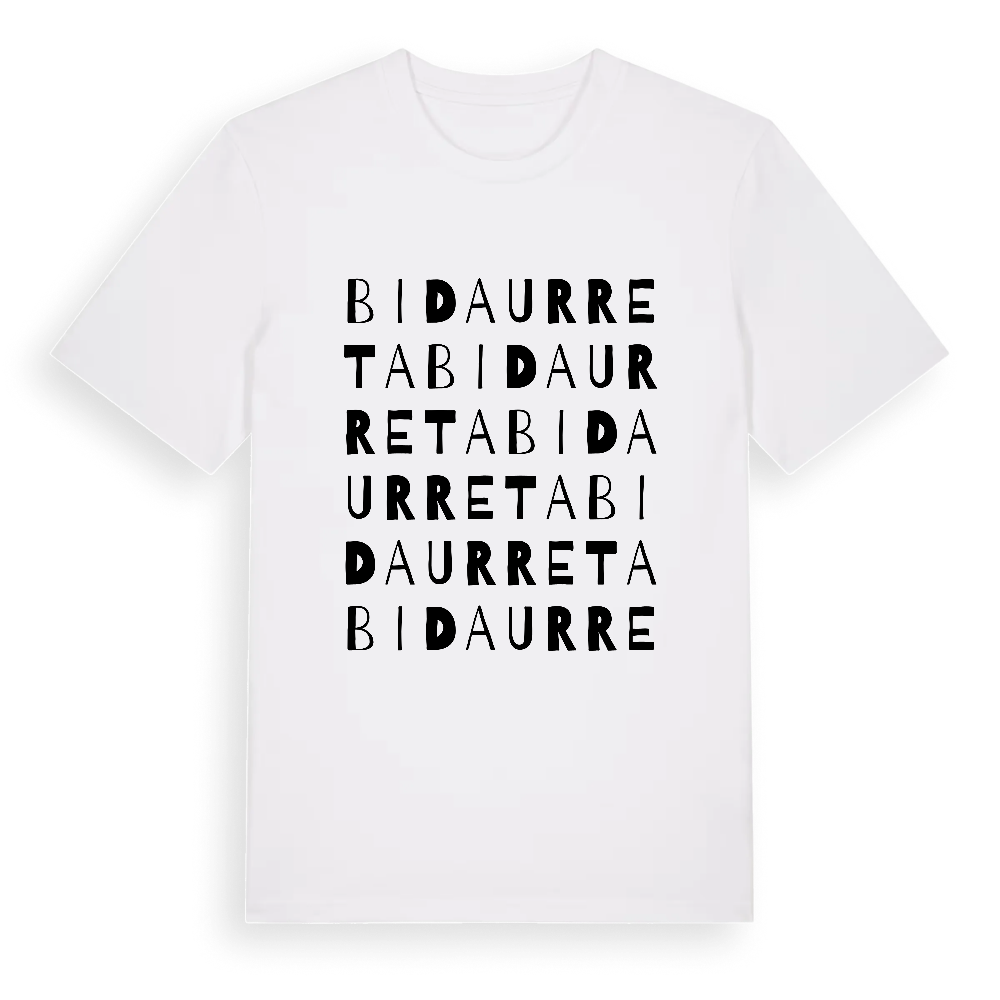 Bidaurreta ordlek t-shirt – White, i miljö