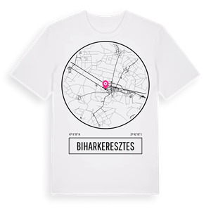 Biharkeresztes t-shirt – ekologisk bomull t-shirt från Pinshirt