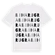Biharugra ordlek t-shirt
