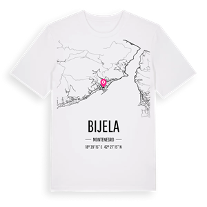 Bijela karta t-shirt – ekologisk bomull t-shirt från Pinshirt