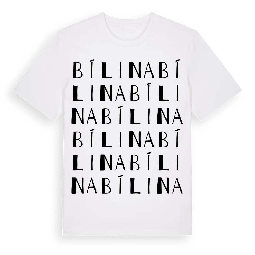 Bílina ordlek t-shirt – White, i miljö