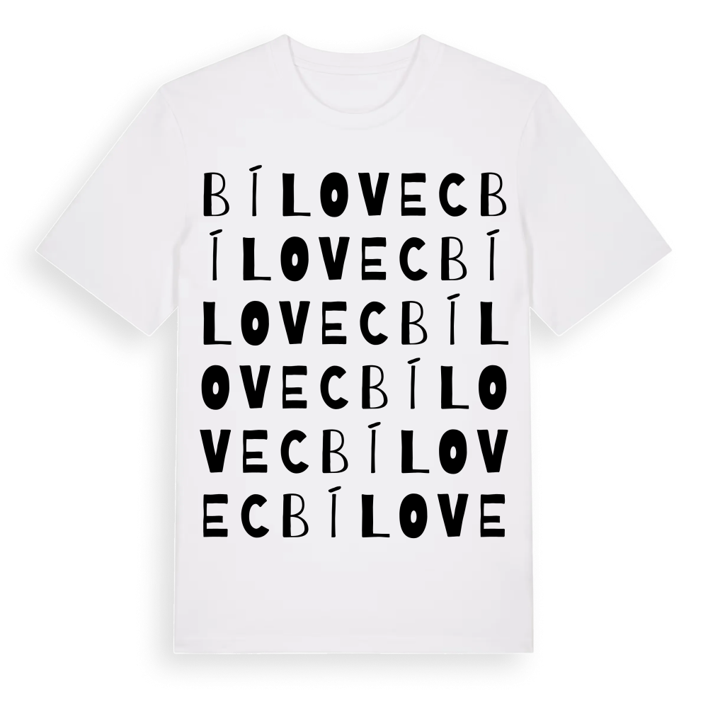 Bílovec ordlek t-shirt – White, i miljö