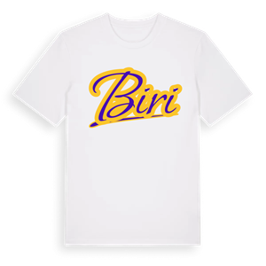 Biri baseball t-shirt – ekologisk bomull t-shirt från Pinshirt