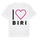 Jag älskar Biri t-shirt stort tryck
