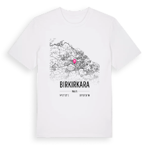 Birkirkara karta t-shirt – ekologisk bomull t-shirt från Pinshirt