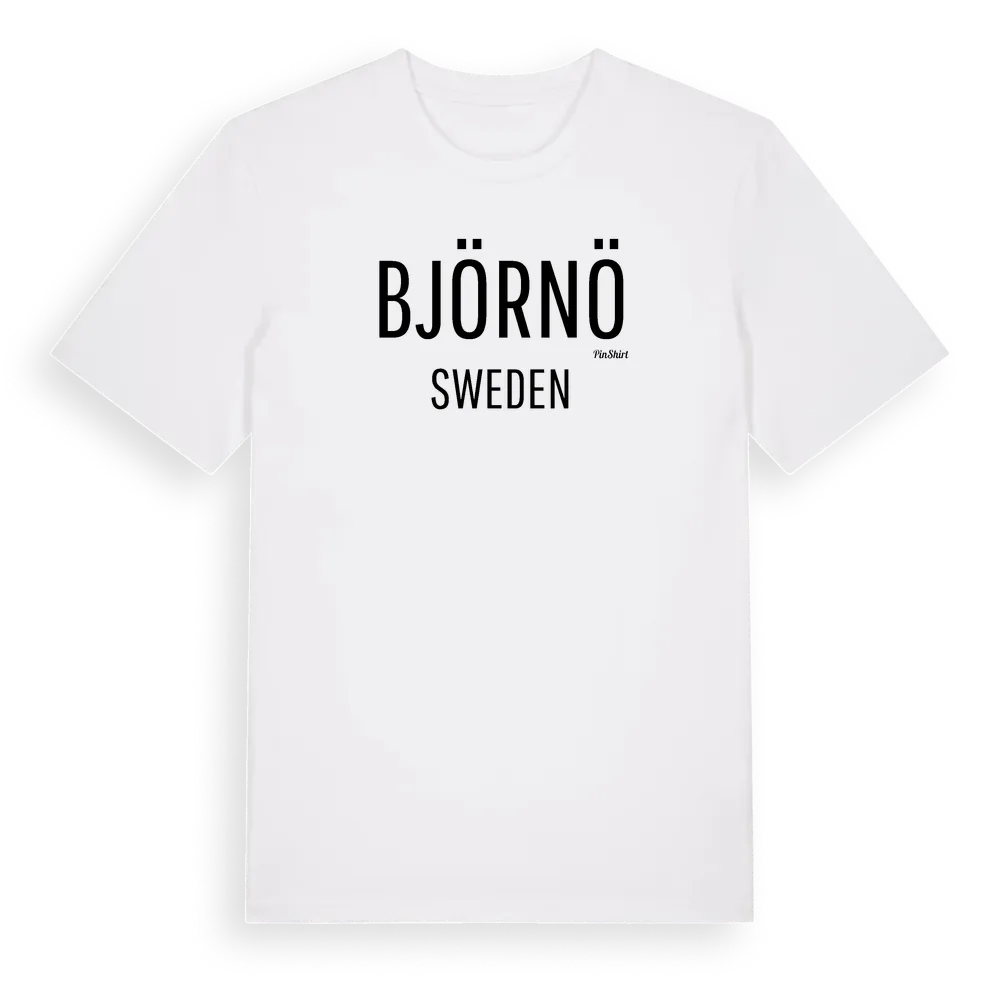 Björnö i Sverige t-shirt i miljö