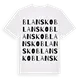 Blansko ordlek t-shirt