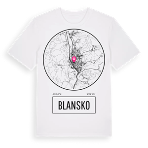 Blansko t-shirt – ekologisk bomull t-shirt från Pinshirt