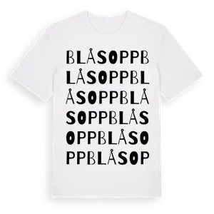 Blåsopp ordlek t-shirt – ekologisk bomull t-shirt från Pinshirt