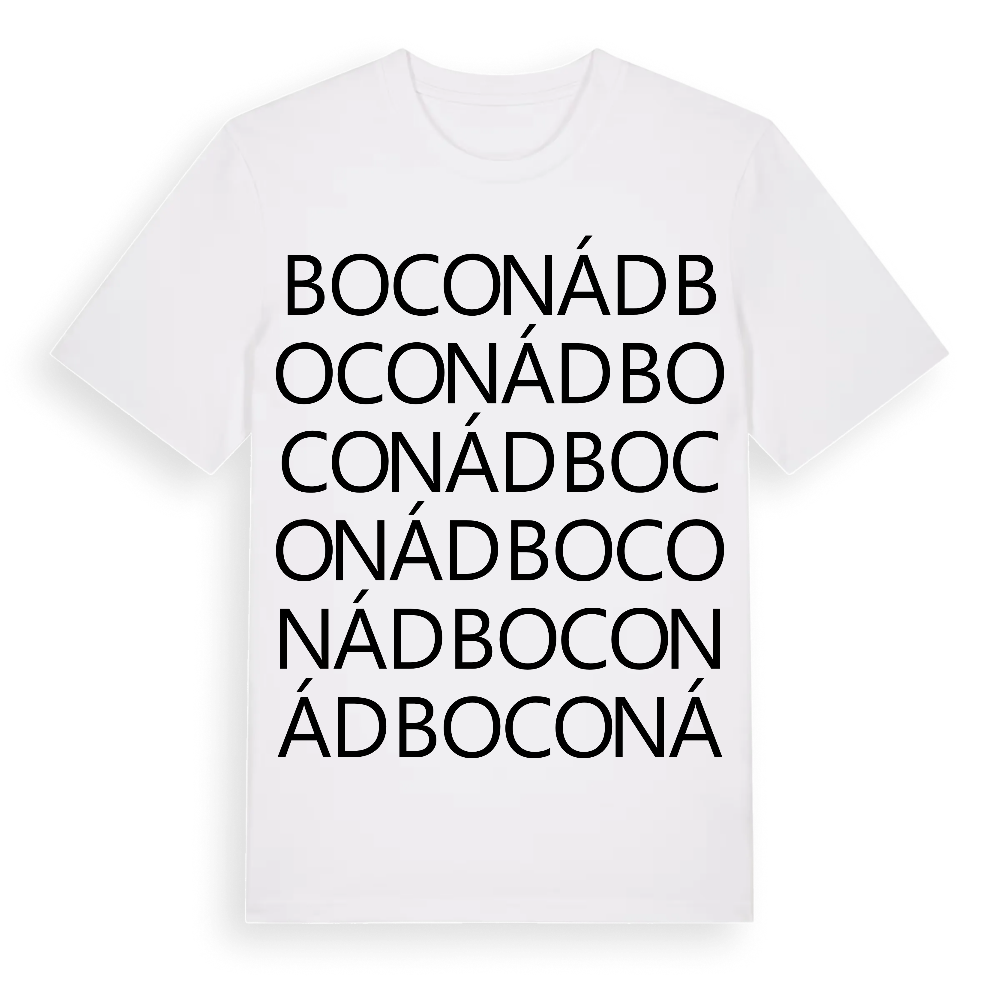 Boconád ordlek t-shirt – White, i miljö