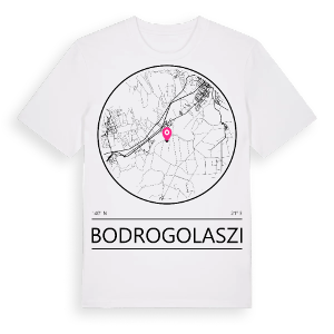 Bodrogolaszi t-shirt – ekologisk bomull t-shirt från Pinshirt