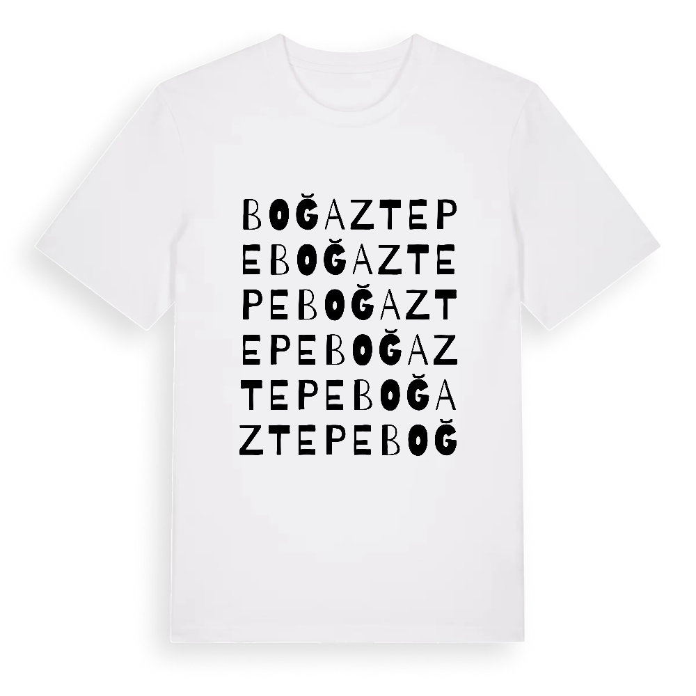 Boğaztepe ordlek t-shirt – White, i miljö