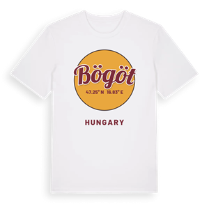 Bögöt cirkel t-shirt – ekologisk bomull t-shirt från Pinshirt