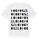 Bogyoszló ordlek t-shirt