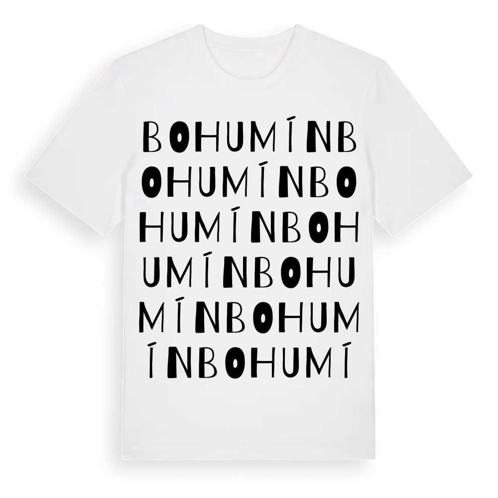 Bohumín ordlek t-shirt – White, i miljö