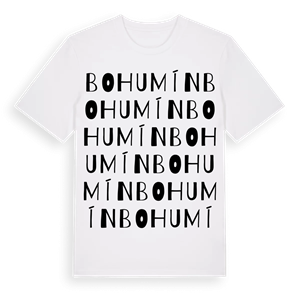 Bohumín ordlek t-shirt – ekologisk bomull t-shirt från Pinshirt