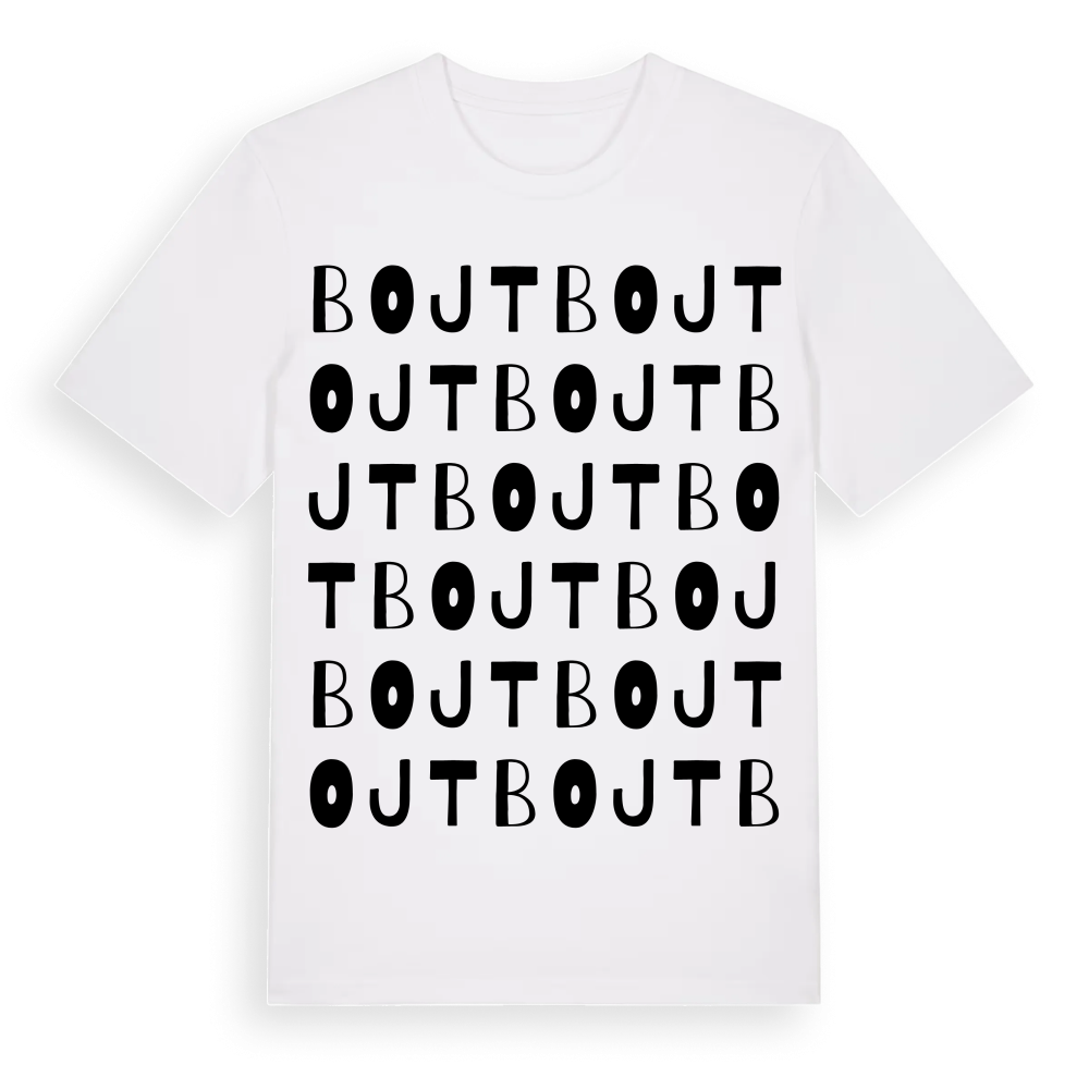 Bojt ordlek t-shirt – White, i miljö