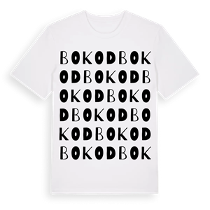 Bokod ordlek t-shirt – ekologisk bomull t-shirt från Pinshirt