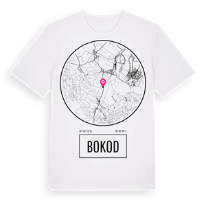 Bokod t-shirt – ekologisk bomull t-shirt från Pinshirt