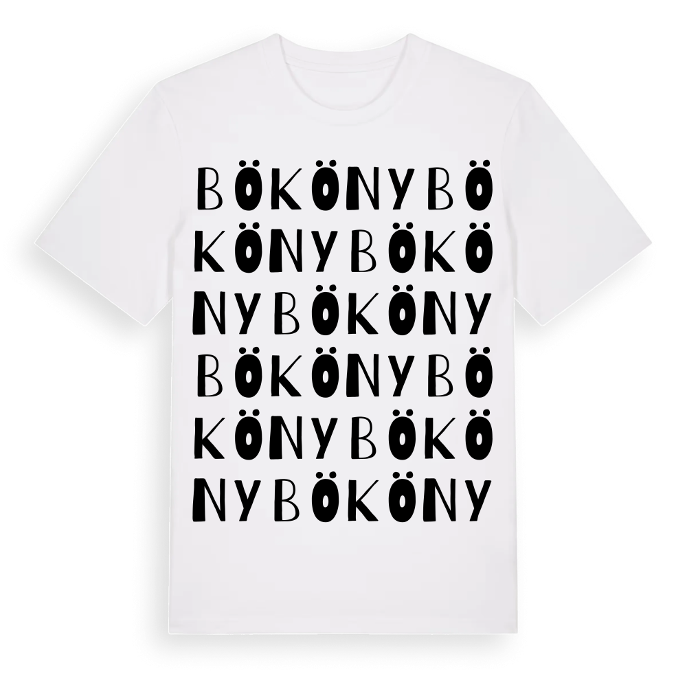 Bököny ordlek t-shirt – White, i miljö