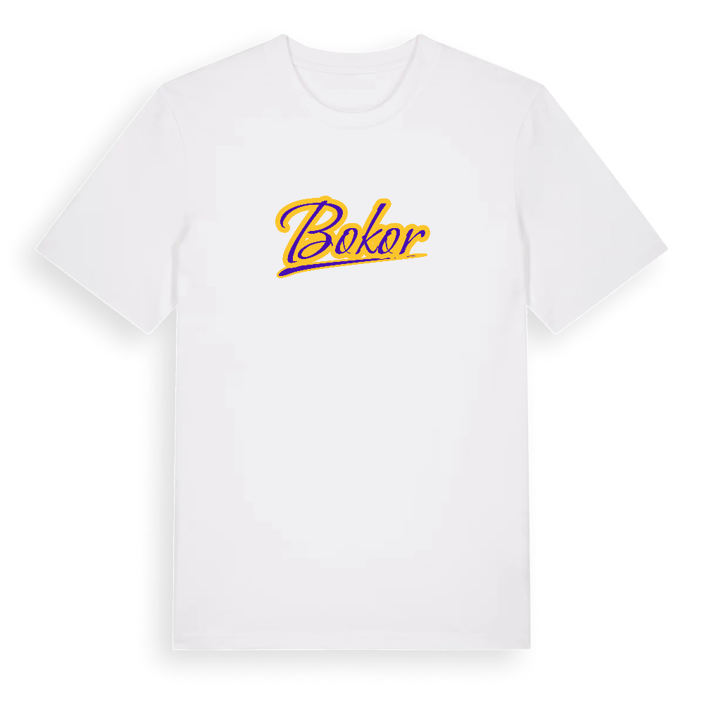 Bokor baseball t-shirt – White, i miljö