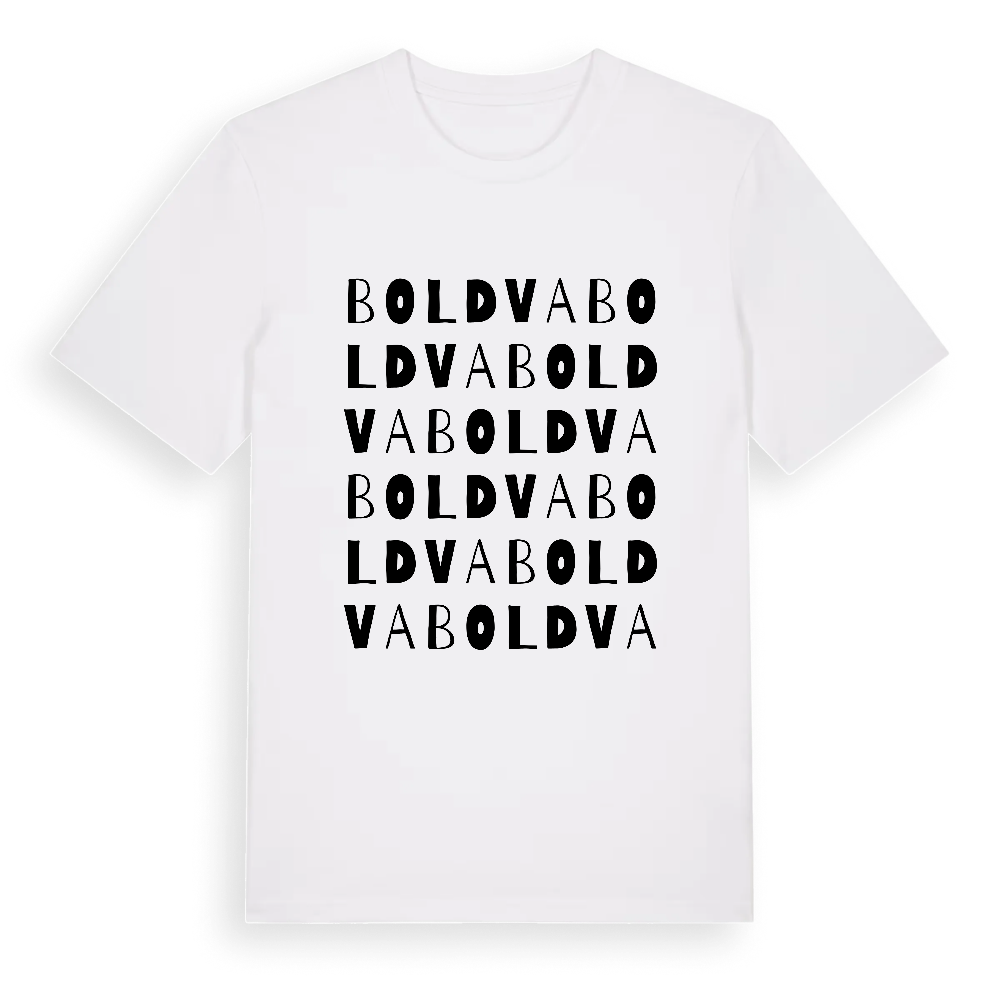 Boldva ordlek t-shirt – White, i miljö